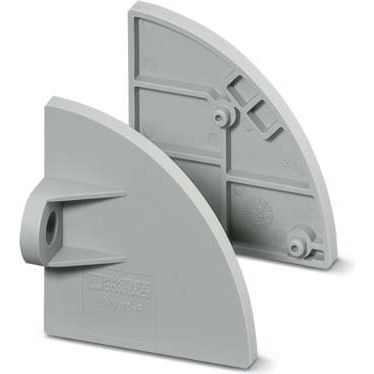 Phoenix Contact - Zubehör/Ersatzteile für Industriesteckverbinder Flanschdeckel UWV 10-F grau − 50 Stück