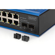 DIGITUS - Netzwerk Switch Netzwerk-Switch DN-651151 8+2-Port