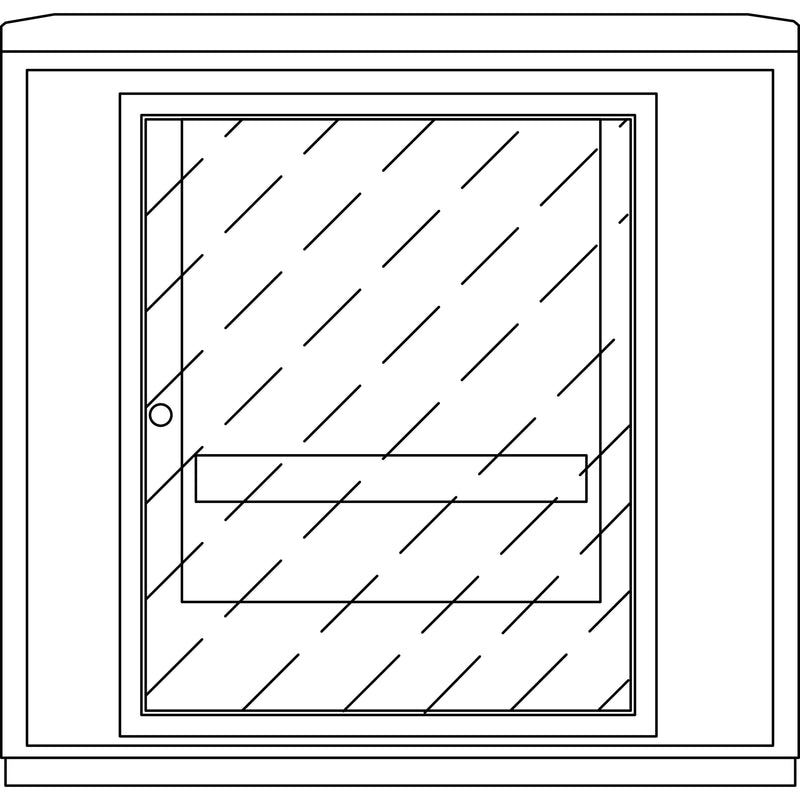 Elsta Mosdorfer - Zähler-Komplettschrank WS-MS A850-2 N1 ZWS+ZWT WSM82.N1.42 SH-Netz