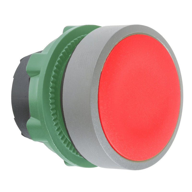 Schneider Electric - Frontelement für Drucktaster Drucktaster, Front ZB5AH04C0 rot, 22mm, in grau