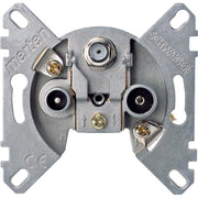 Merten - Antennensteckdose Sat-Antennendose 466097 3-fach