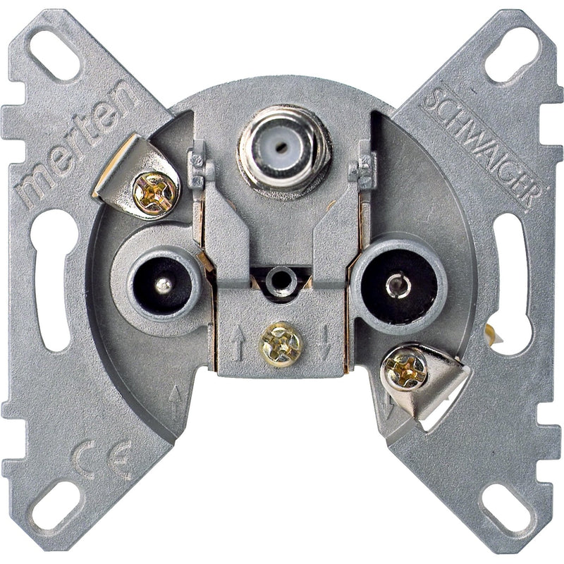 Merten - Antennensteckdose Sat-Antennendose 466097 3-fach