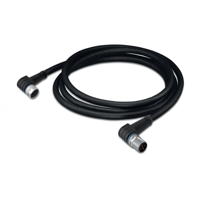 WAGO - Konfektioniertes Sensor-Aktor-Kabel Sensor-/Aktorleitung M8Bu. 756-5510/030-020 winklig,M12A-St.,wi