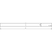 DEHN - Zubehör/Ersatzteile für Erdung und Blitzschutz Anschlussfahne AF 30X3.5 V4A 1000 Fl 30x3,5mm L 1000mm − 5 Stück