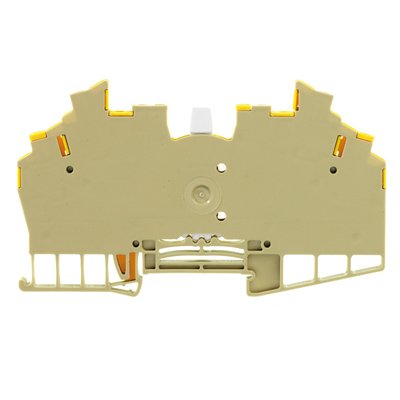 Weidmüller - Trenn- und Messtrenn-Reihenklemme Klemme WDT 1.5/2 BE/PA66/GE Schraubansch.,1.5mm² − 25 Stück