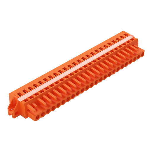 WAGO - Kabelsteckverbinder für Leiterplattensteckverbinder 1-Leiter-Federleiste 231-324/027-000 CAGECLAMP,2,5mm²,or − 10 Stück