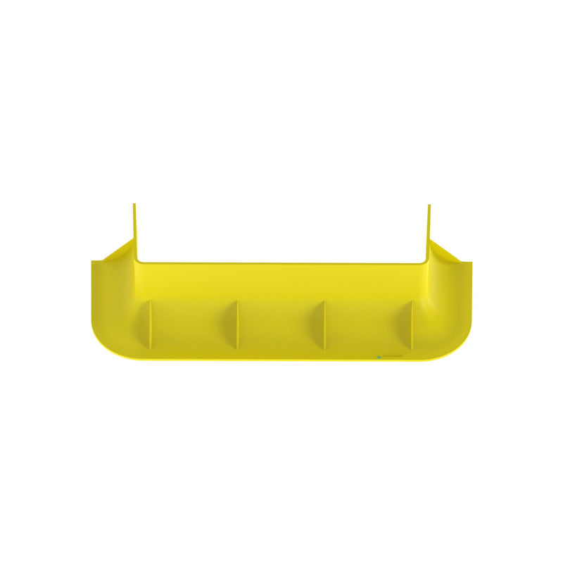 Panduit - Endstück für Kabelrinne Radiusbegrenzung FRTR12X4LYL 3-Sided BRC − 1 Stück