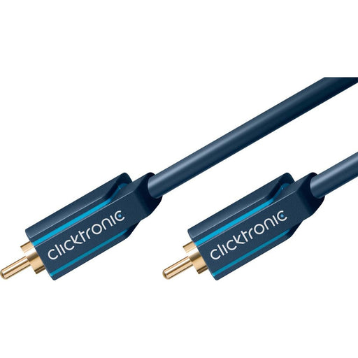 Clicktronic - Konfektioniertes A/V-Kabel Audiokabel 70443 1m