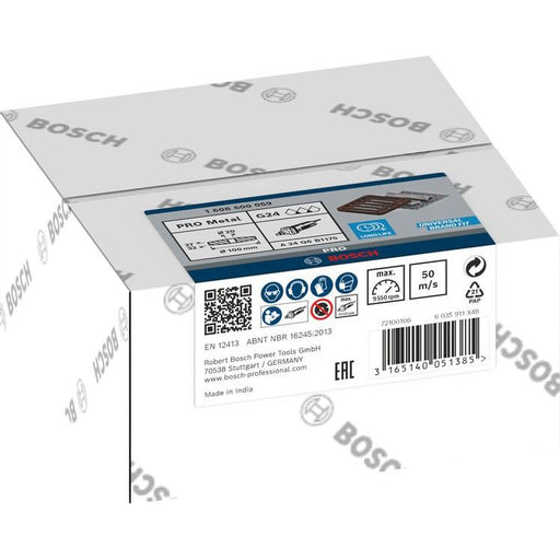 Bosch - Trenn-/Schleifscheibe PRO Metal Schleifscheibe, 1608600059 100 x 27 x 20 mm K24