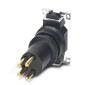 Phoenix Contact - Rundsteckverbinder, feldkonfektionierbar (Industriesteckverbinder) Einbausteckverbinder SACC-CI-M8MS#1412249 − 100 Stück