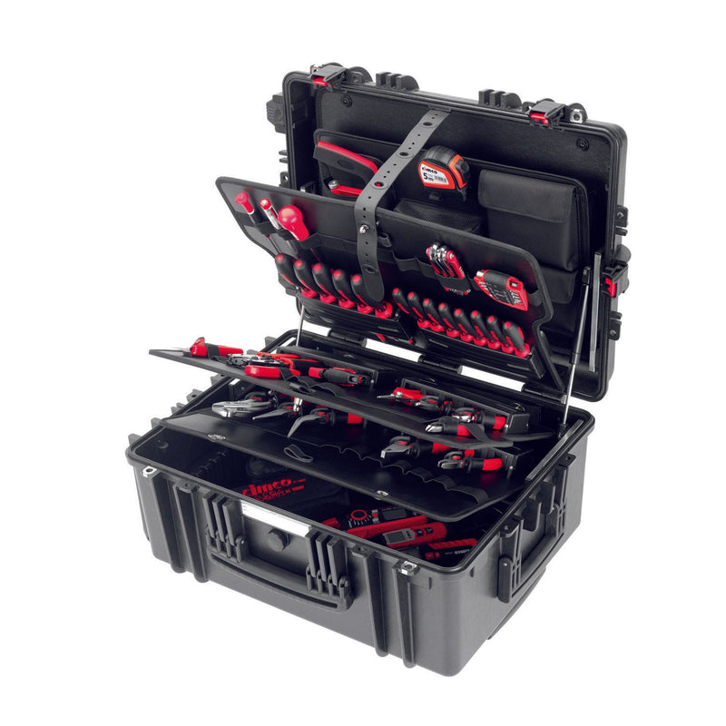 Cimco Werkzeuge - Werkzeugset Gigant-Werkzeugkoffer 176882 Trolley PRO  − 1 Stück