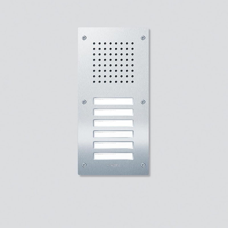 Siedle&Söhne - Türstation für Türkommunikation Türstation Audio CL 111-6 R-02 Classic, eds, 6 WE