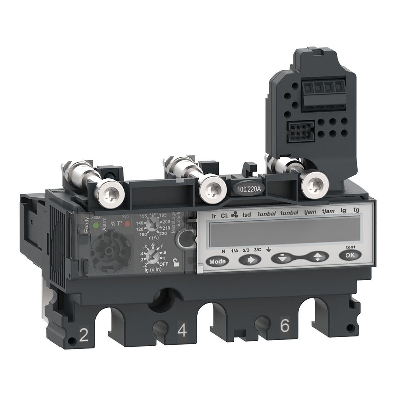 Schneider Electric - Auslöseblock für Leistungsschalter Elektron. Auslösegerät C1036M025 MicroLogic 6.2M