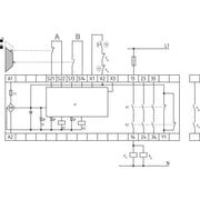 Schmersal - Gerät zur Überwachung von sicherheitsgerichteten Stromkreisen Sicherheits-Relaisbaustein SRB301AN 24VAC/DC