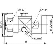 Telegärtner - Überspannungsableiter für Informations-/MSR-Technik 7-16 ÜSS-Apleiter (m-f) 100024577 50 Ohm, 230V