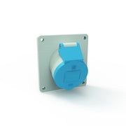 Bals Elektrotech - CEE-Anbausteckdose (IEC 60309) Anbausteckdose geneigt 16A 12778 4p 230V 9h IP44