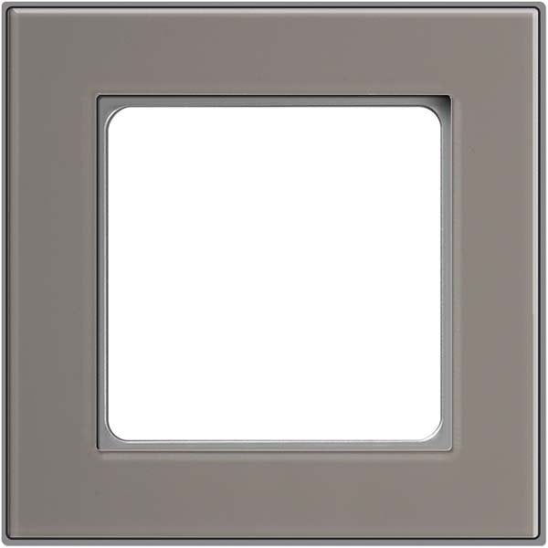 Peha - Abdeckrahmen Rahmen 1-fach D 20.671.242.702 Glaseffekt stein-alu