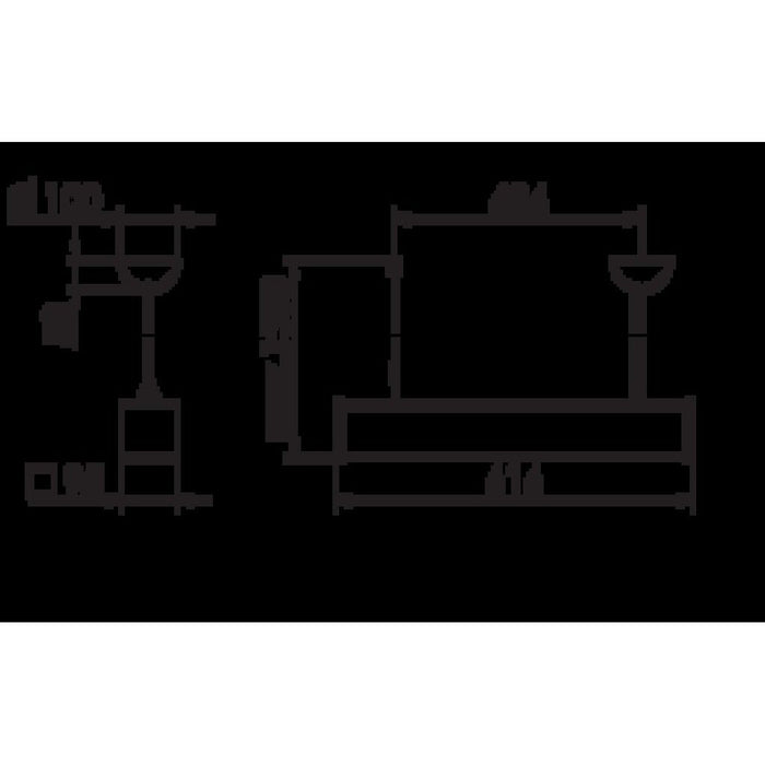 Ridi-Leuchten - Pendelleuchte LED-Pendelleuchte PURELI #SPG0630450BB TW  − 1 Stück
