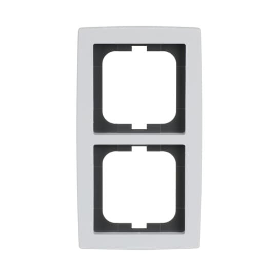 Busch-Jaeger - Abdeckrahmen Rahmen 2-fach 1722-84 studioweiß, solo  − 1 Stück
