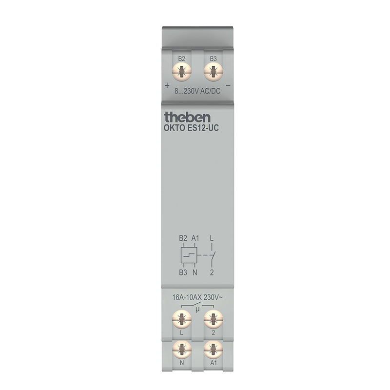 Theben - Stromstoßschalter OKTO ES12-UC 1 Kanal/Kontakt S