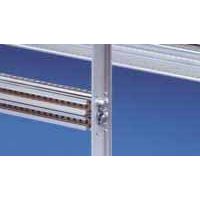 Heitec - Befestigungsteil für Baugruppe mit Rastermaß 482,6 mm (19 Zoll) Stütze vertikal 3684.678 6HE