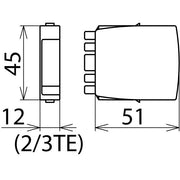 DEHN - Überspannungsableiter für Informations-/MSR-Technik Überspannungsableiter BXT ML2 BD HF EX 6