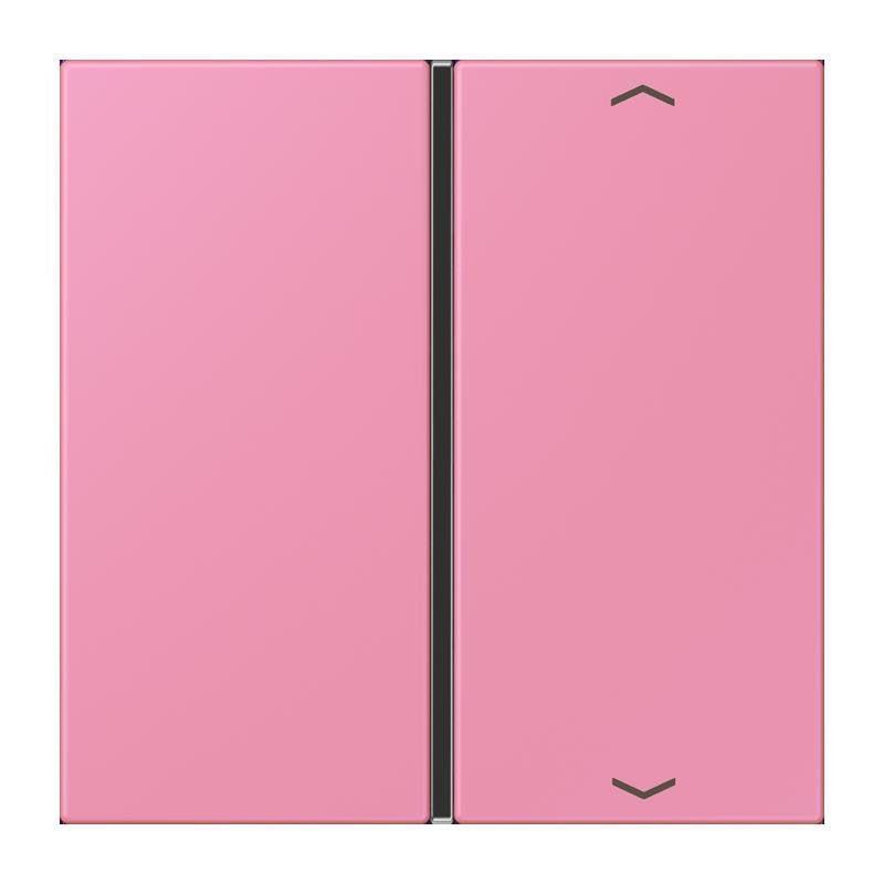 Jung - Abdeckung/Bedienelement für Installationsschalterprogramme Taste 1fach m. Pfeilsymb. LC 401 TSAP 246 rose vif