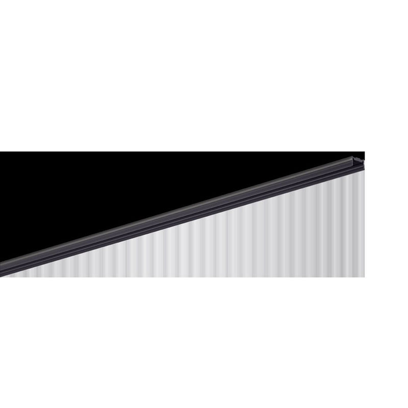 Radium Lampenwerk - Zubehör/Ersatzteile für Lichtschlauch/-band Aluprofil m.Abdeckung 1m FXZA4546 schwarz