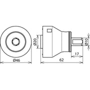 DEHN - Zubehör/Ersatzteile für Erdung und Blitzschutz HVI-head HVIHH holder Adapter