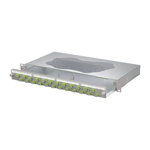 Metz Connect - Patchpanel LWL Patchfeld VIK 1504607M24-E 24xLC-D OM5