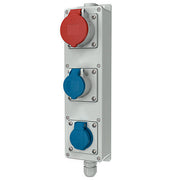 Mennekes - CEE-Steckdosen-Kombination (IEC 60309) Steckdosenleiste TL 96702