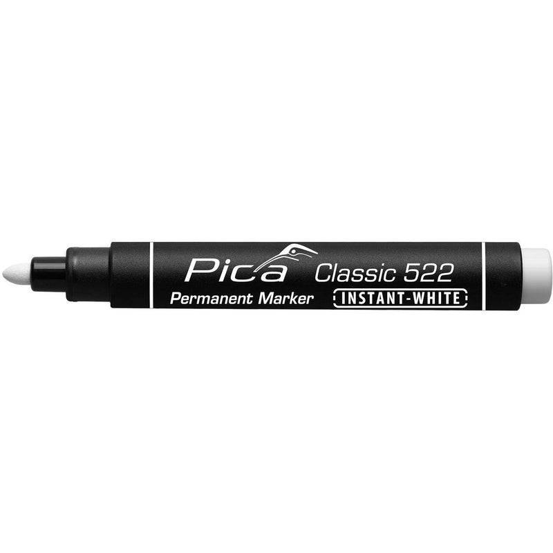 Pica-Marker - Markierungsstift Permanent Marker 522/52 1-4mm, INSTANT WHITE
