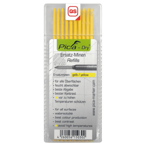 Cimco Werkzeuge - Markierungsstift DRY Minen-Set 212159 gelb