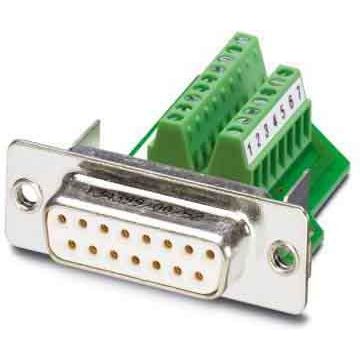 Phoenix Contact - Kontakteinsatz für Rundsteckverbinder D-SUB Kontakteinsatz VS-15-BU-DS #1688094 − 10 Stück
