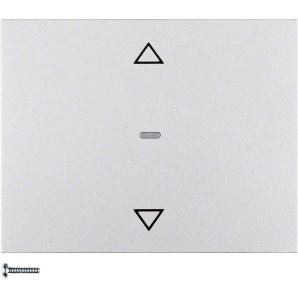 Berker - Bussystem-Tastwippe KNX-Funk Jalousie-Taste 85245277 alu lackiert