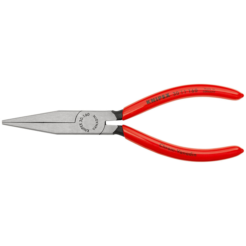Knipex - Flachzange Langbeckzange 30 11 160 SB schwarz, 160mm