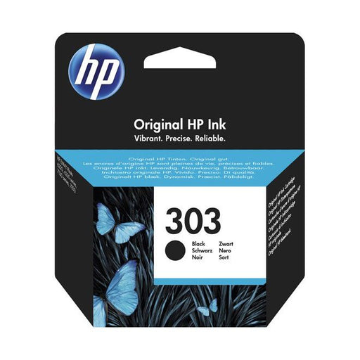 HP - Verbrauchsmaterial für Telefax/Drucker/MFC Tintenpatrone 303/T6N02AE sw schwarz