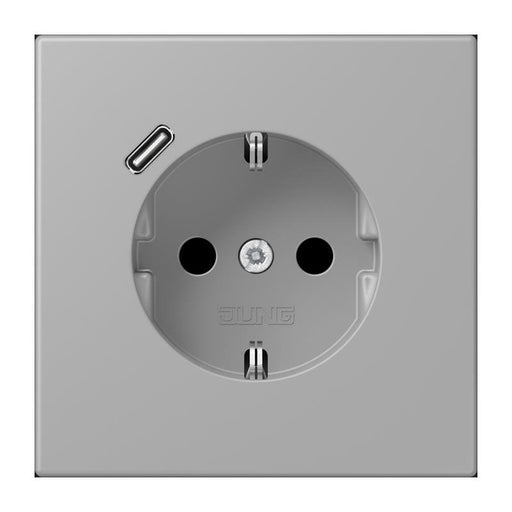Jung - Steckdose SCHUKO Steckdose LC 1520-18C 204 gris moyen (32012)