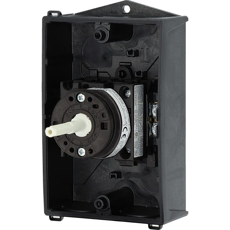 Eaton - Lasttrennschalter Hauptschalter 3polig 20A T0-2-113/I1/SVB-SW Aufbau 1Ö Halt-F