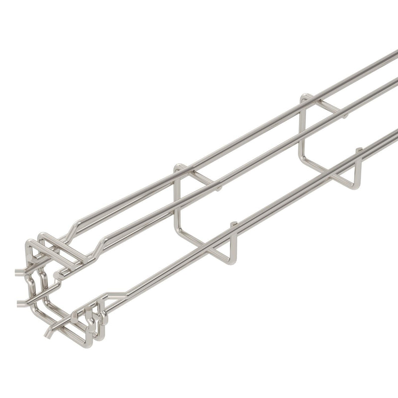 OBO Bettermann - Gitterrinne G-Gitterrinne Magic G-GRM 50 50 A2 50x50x3000, VA − 3 Meter