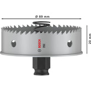 Bosch - Lochsäge PRO Sheet Metal PC Plus 2608594469 Lochsäge, 89 mm