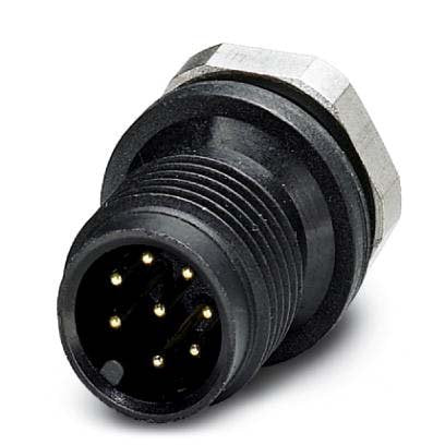 Phoenix Contact - Rundsteckverbinder, feldkonfektionierbar (Industriesteckverbinder) Einbausteckverbinder SACC-E-M12MS#1436440 − 20 Stück