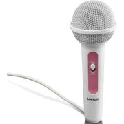 LENCO - Radio-Recorder UKW-Radio CD/MP3 tragbar SCD-650 pink USB,Mikrofon