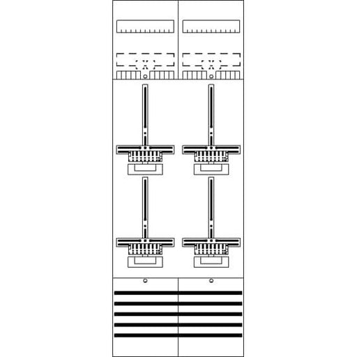 Striebel&amp;John - Zählerfeld Zählerfeld DF29P4 9RE 4Z vorverdrahtet − 1 Stück by Striebel&amp;John
