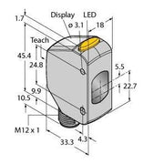 Turck - Optischer Abstandssensor Opto-Sensor Q4XFPLAF310-Q8 Laserdistanzsensor − 1 Stück