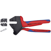 Knipex - Presswerkzeug Kabelschuhe/Verbinder, Aderendhülsen, Schirmanschluss Crimp-Systemzange 97 43 66 − 1 Stück
