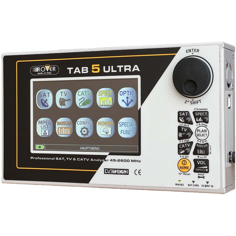 RO.VE.R - Antennenmessgerät HD-Analyzer HD TAB 5 ULTRA OPTIK SAT/TV,CATV,Optisch  − 1 Stück