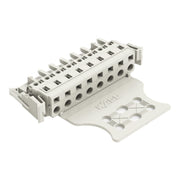 WAGO - Kabelsteckverbinder für Leiterplattensteckverbinder 1-Leiter-Federleiste 721-208/037-000/035- CAGECLAMP 2,5mm²,lgr − 50 Stück