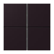Jung - Abdeckung/Bedienelement für Installationsschalterprogramme Tastensatz 4fach LC 404 TSA 248 noir divoire