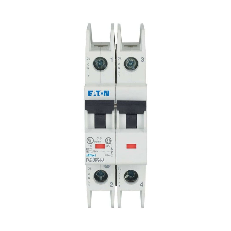 Eaton - Leitungsschutzschalter FAZ-D8/2-NA D 8A, 2p